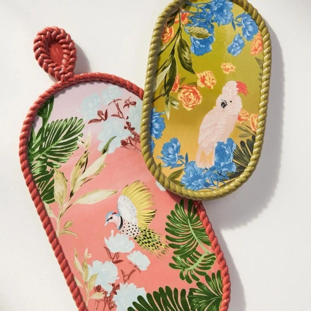 NWT Anthropologie Pluma  Large  Cheese Cutting  Board